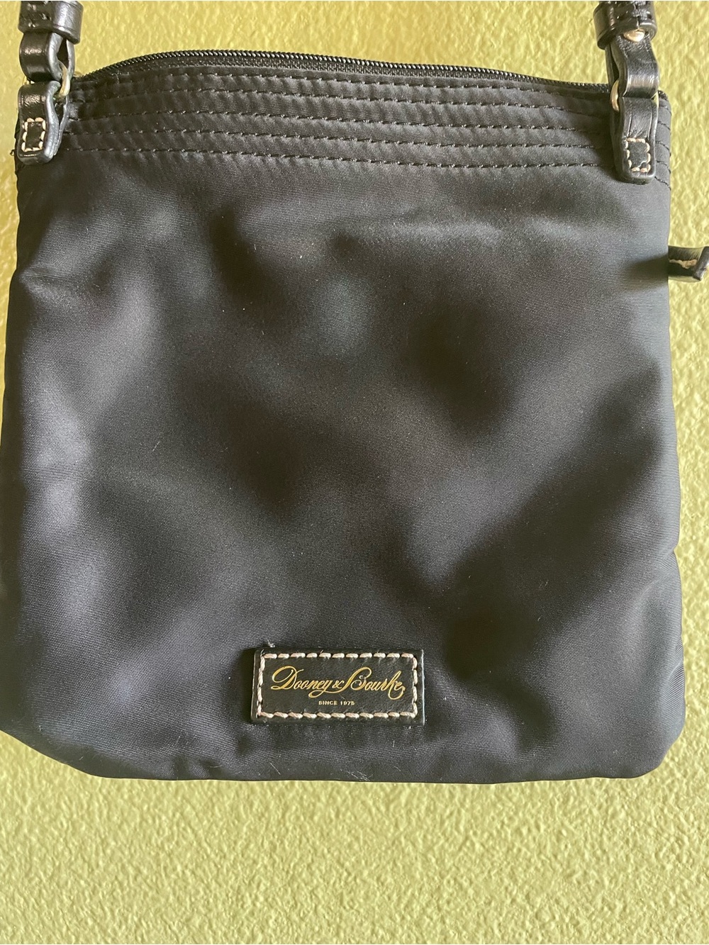 Dooney & Bourke Black Crossbody Bag - Classic Nylon